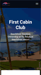 Mobile Screenshot of firstcabinclub.com